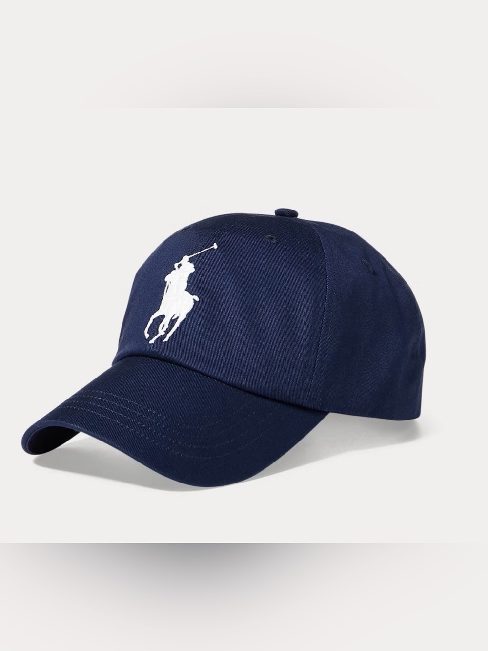 Polo Ralph Lauren Big Pony Chino Ball Cap Blue